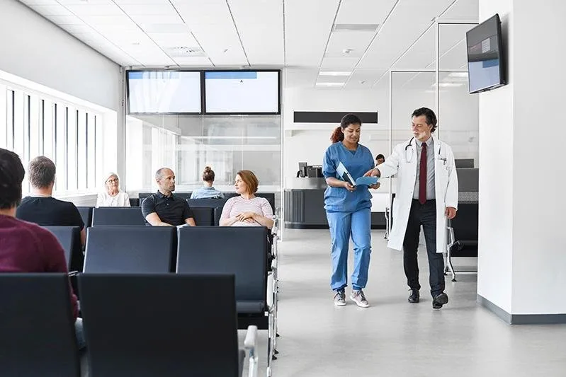 hospital background